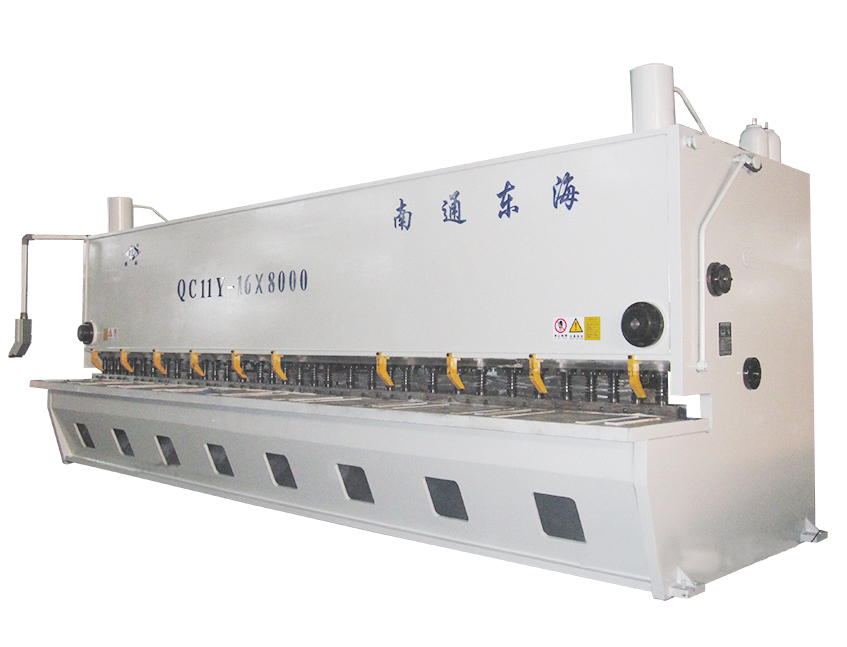 QC11Y-16x8000 Hydraulic Guillotine Shearing Machine